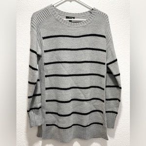 a.n.a. crew neck, long length sweater.